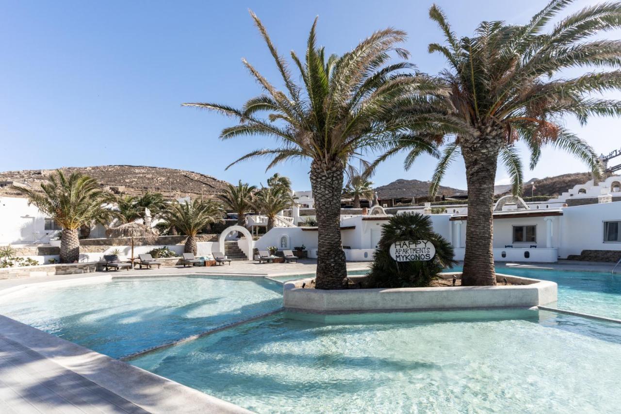 Mykonos Town شقق هابي ميكونوس المظهر الخارجي الصورة